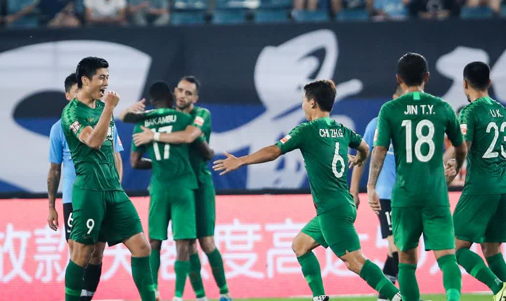 北京国安在欧洲杯中打出团战，被誉为弹幕炸裂的简单介绍