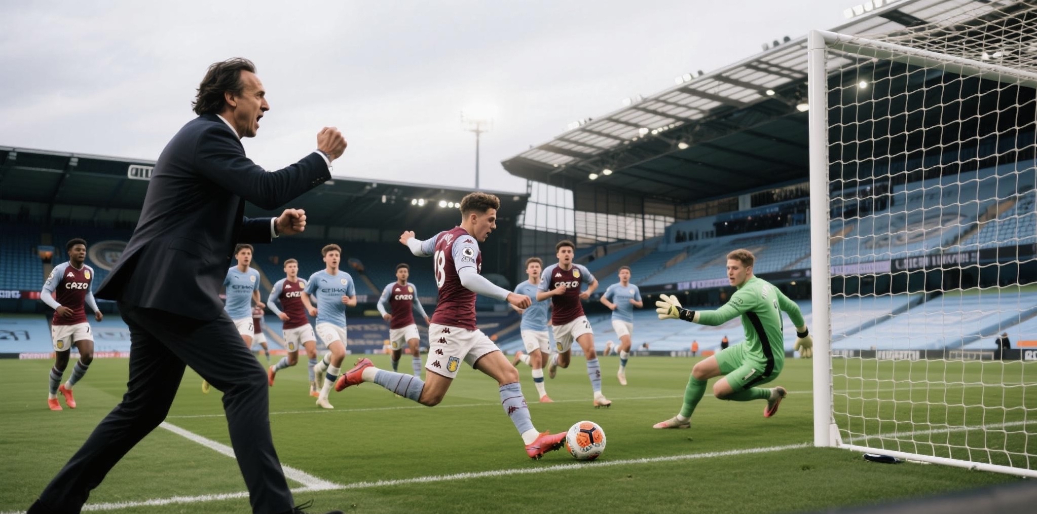 曼城遭淘汰，欧冠梦想破灭